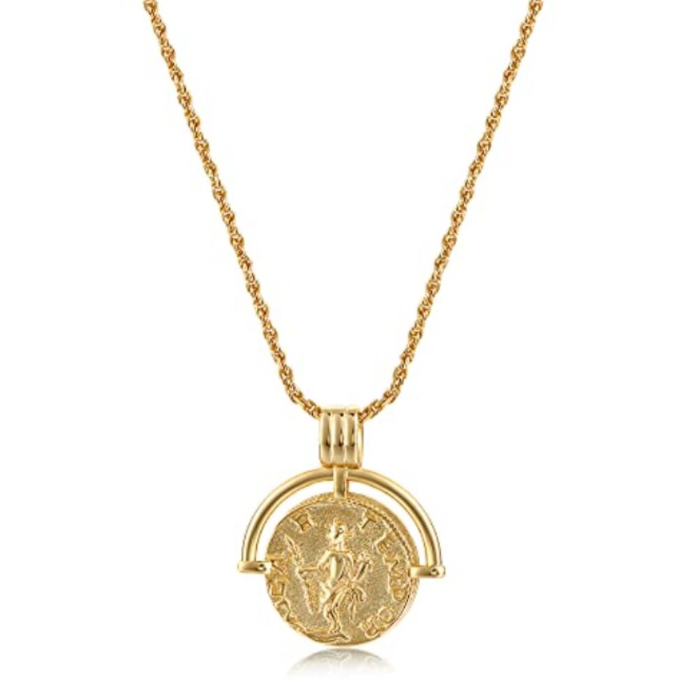 Necklace  Y Pendant Commemorative coin Necklace